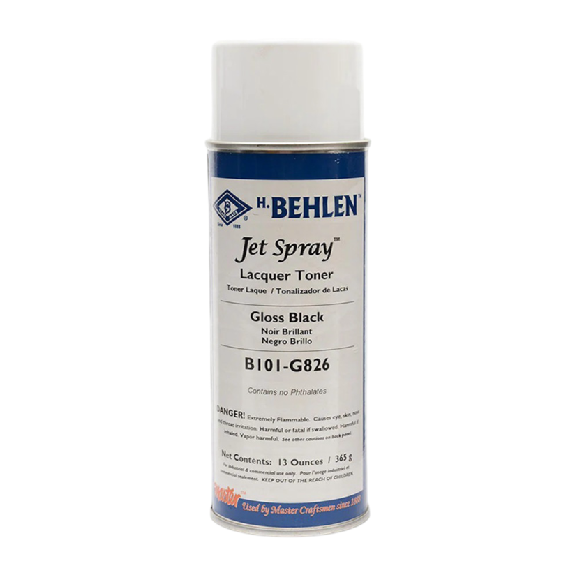 Jet Spray™ Gloss Black Lacquer (B101-G828) [13 oz]