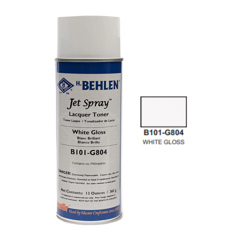 Jet Spray™ Gloss White Lacquer (B101-G804) [13 oz]