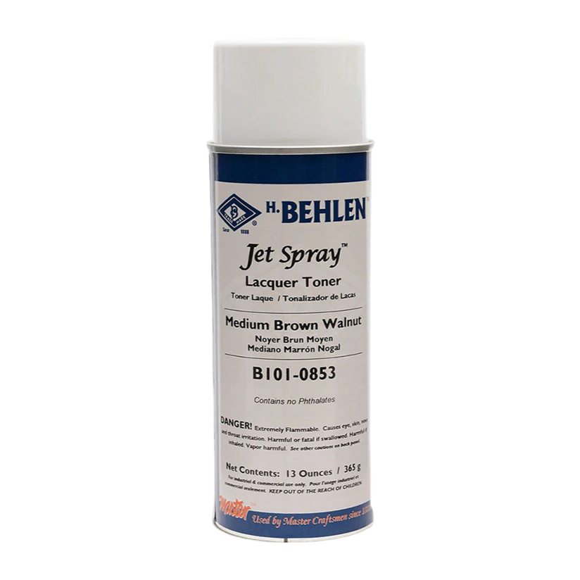 Jet Spray™ Medium Brown Walnut Lacquer (B101-0853) [13 oz]