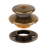 LOXX® "Pull-It-Up" Fastener Antique Brass Large Head Button