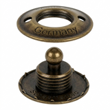 LOXX® "Pull-It-Up" Fastener Antique Brass Canvas Stud