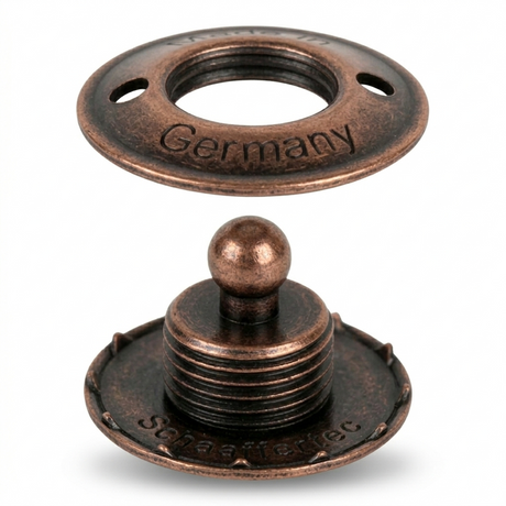 LOXX® "Pull-It-Up" Fastener Antique Copper Canvas Stud