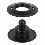 LOXX® "Pull-It-Up" Fastener Black Brass Canvas Stud