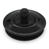 LOXX® "Pull-It-Up" Fastener Black Brass Canvas Stud