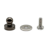 LOXX® "Pull-It-Up" Fastener Black Nickel-Plated Brass Ball Stud