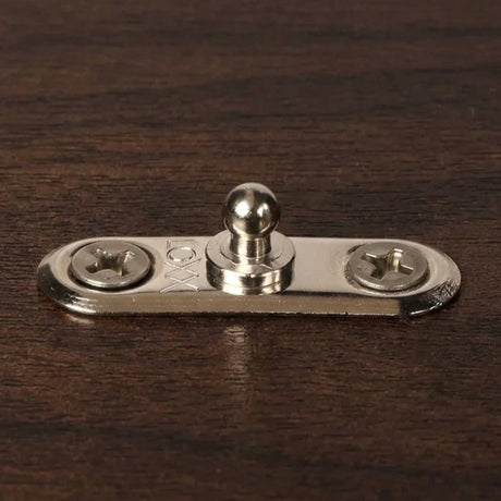 LOXX® "Pull-It-Up" Fastener Nickel-Plated Brass Oval Base Stud
