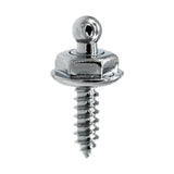 LOXX® "Pull-It-Up" Fastener Chrome-Plated Brass Wood Screw Stud