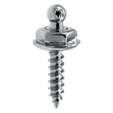 LOXX® "Pull-It-Up" Fastener Chrome-Plated Brass Wood Screw Stud
