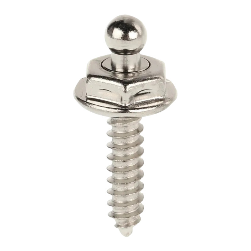 LOXX® "Pull-It-Up" Fastener Nickel-Plated Brass Wood Screw Stud