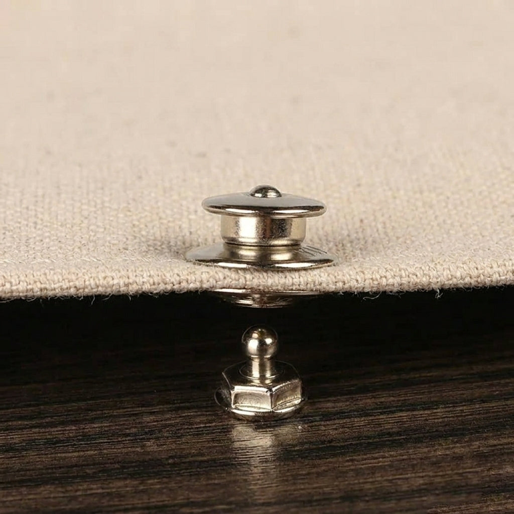 LOXX® "Pull-It-Up" Fastener Nickel-Plated Brass Wood Screw Stud