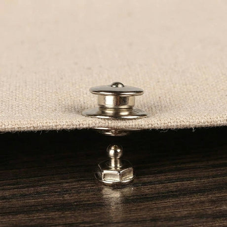 LOXX® "Pull-It-Up" Fastener Nickel-Plated Brass Wood Screw Stud