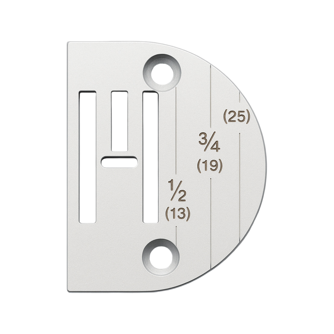 Marked Needle Plate for StitchForce™ Walking Foot Sewing Machine