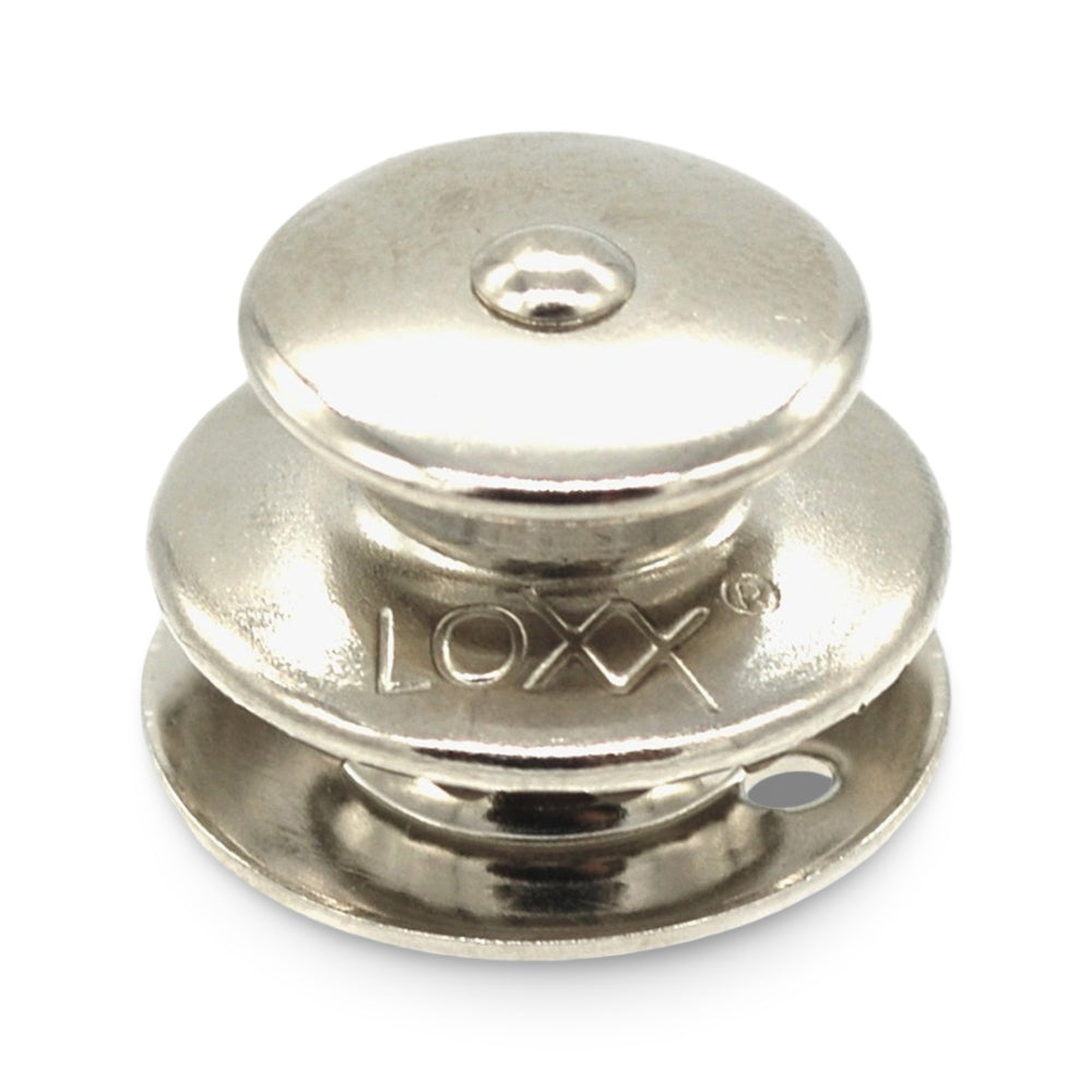 LOXX® "Pull-It-Up" Fastener Nickel-Plated Brass Large Head Button