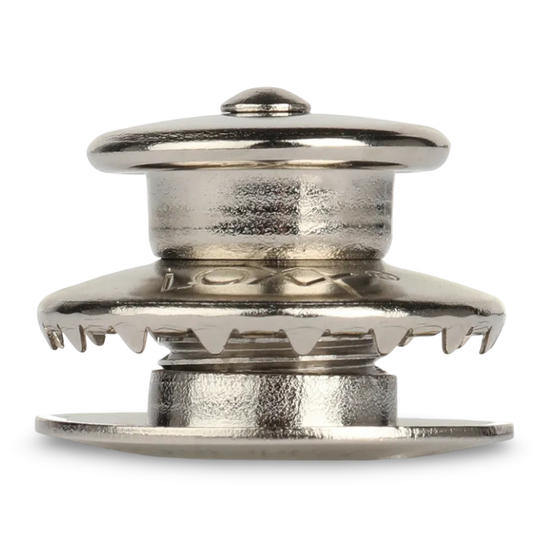LOXX® "Pull-It-Up" Fastener Nickel-Plated Brass Large Head Button