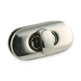 Nickel-Plated Brass Twist-Lock 4-Piece Bag Fastener Set