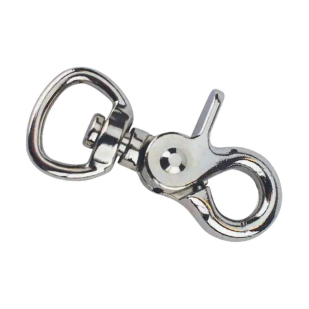Nickel-Plated Zinc Swivel Trigger Snap Hook