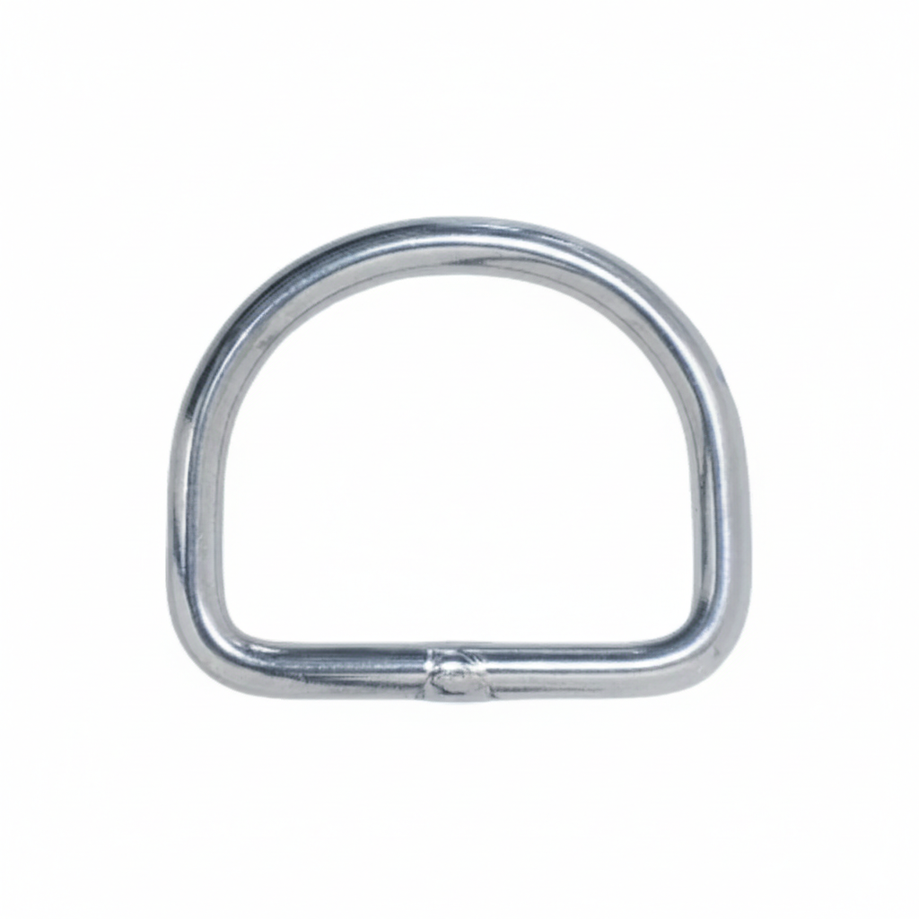 Nickel-Plated Steel Welded D-Ring