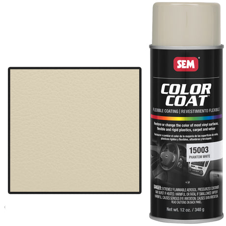 SEM Vinyl Coat spray phantom white for vinyl restoration