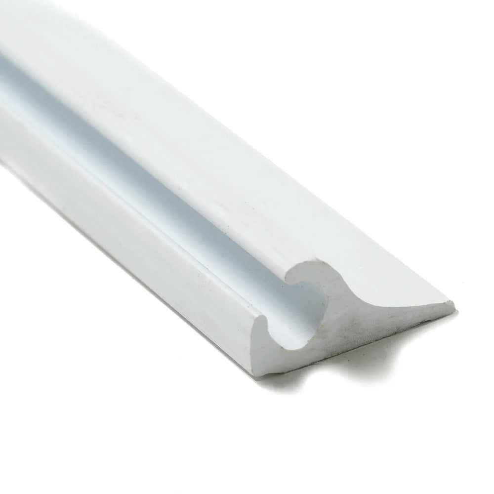 120" (10 ft) Plastic Flanged Awning Rail