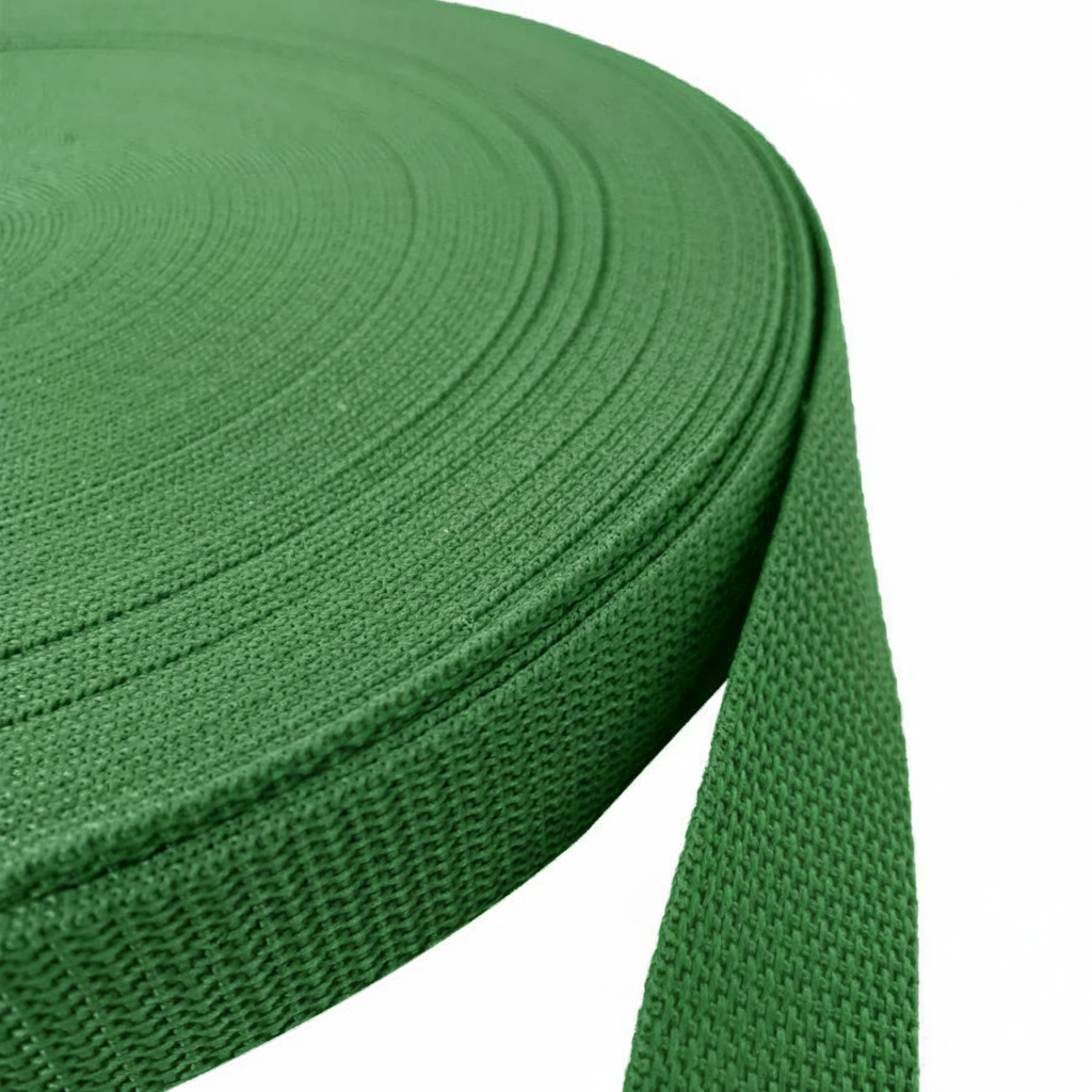 2.3 mm Green Polypropylene Webbing