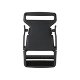 Black Single Adjustable Quick Release Safety Buckle