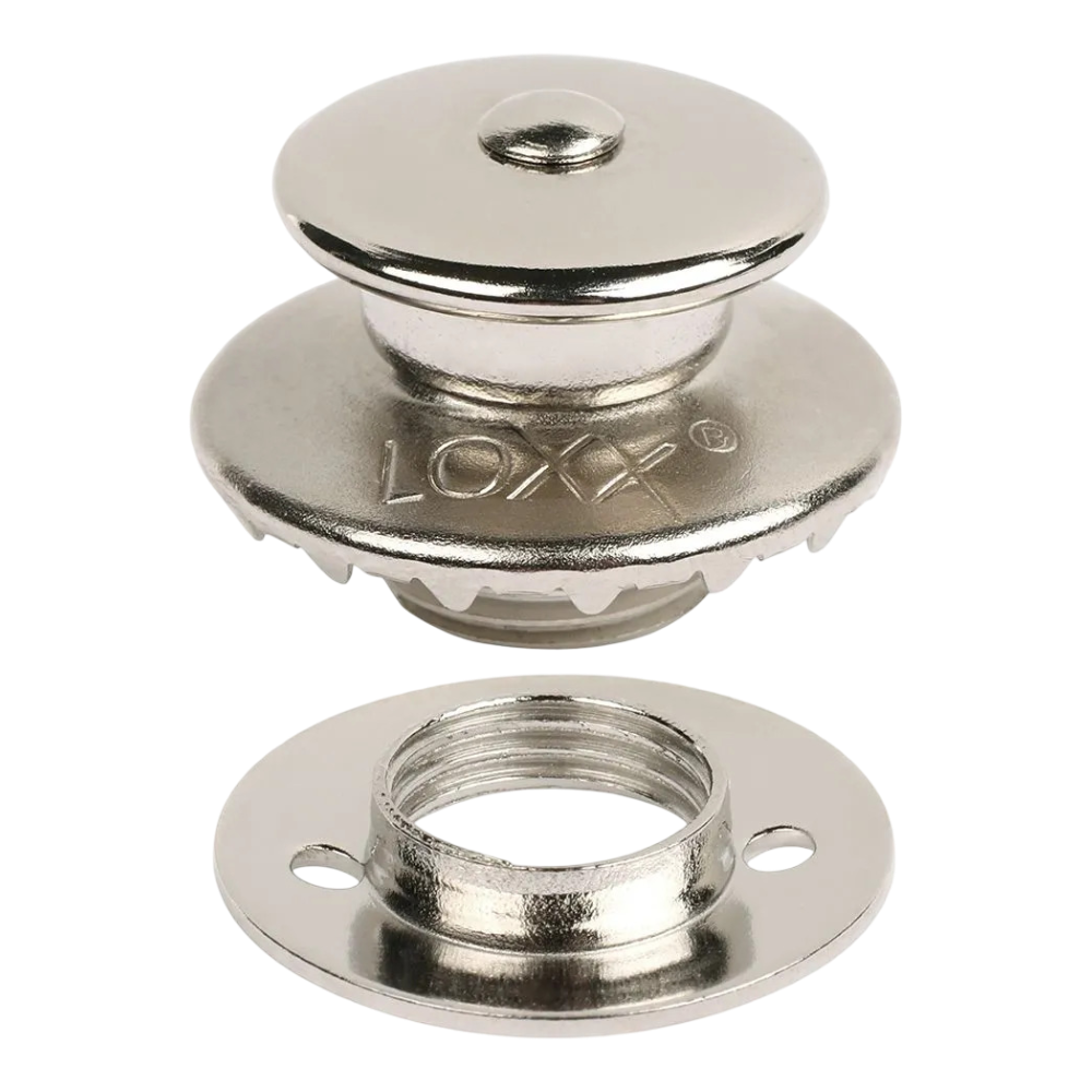 LOXX® "Pull-It-Up" Fastener Stainless Steel Large Head Button