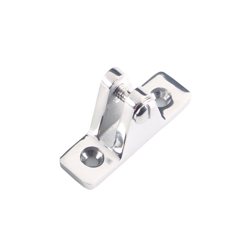 2-1/4" x 3/4" Stainless Steel 90° Deck Mount with Screw