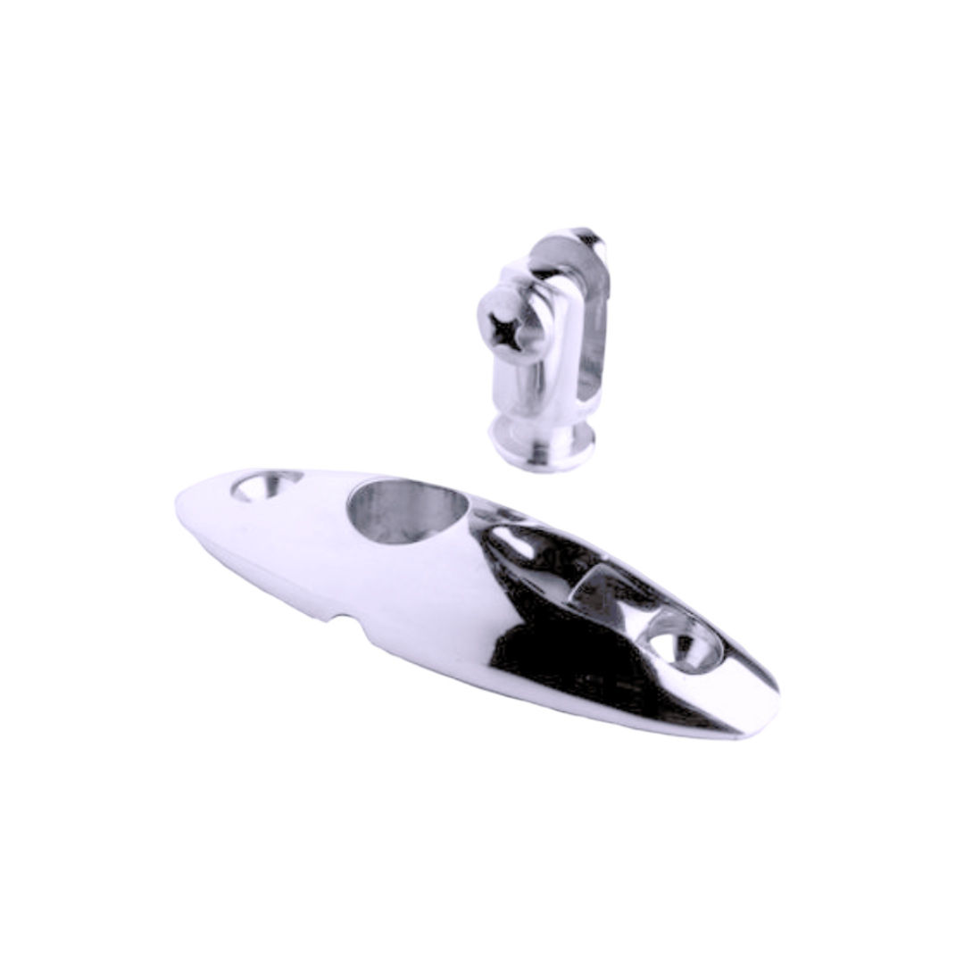 3-1/2" x 1-3/16" Stainless Steel Quick-Release Deck Hinge