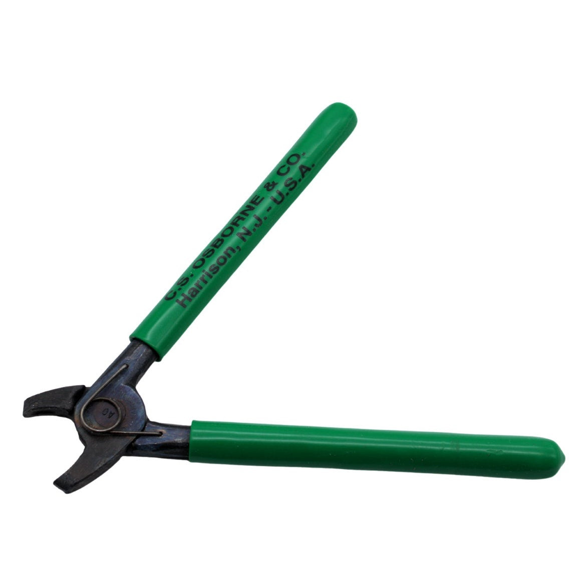 Straight hog ring pliers 1440-AC for fastening rings