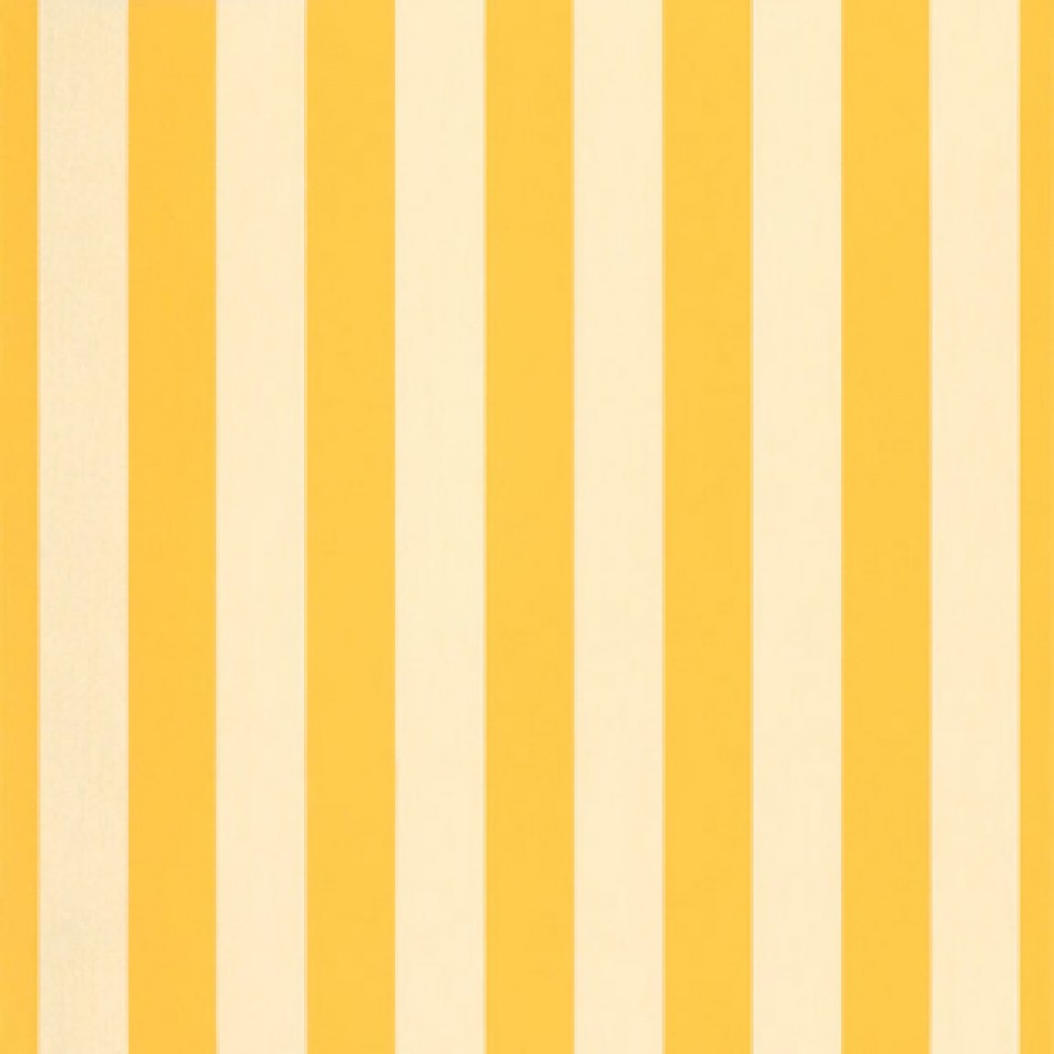 46" Sunbrella® Beaufort Yellow/White 6 Bar (5702-0000) Awning/Marine Fabric