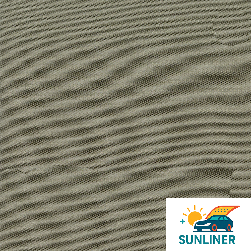 60" SunLiner Light Graystone Flat-Knit Headliner Fabric