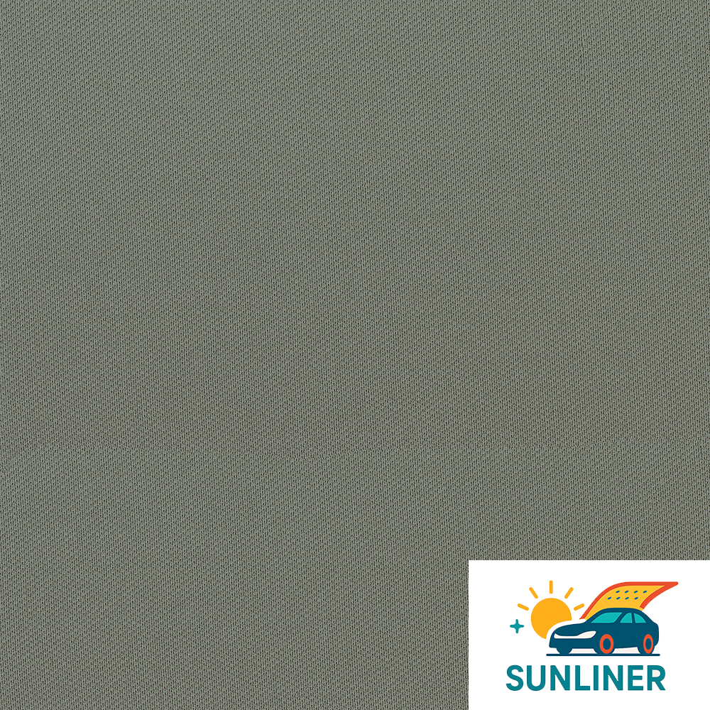 60" SunLiner Light Titanium Flat-Knit Headliner Fabric