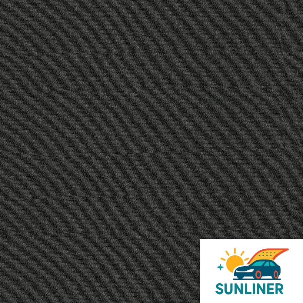 60" SunLiner Medium Dark Gray Brushed Headliner Fabric