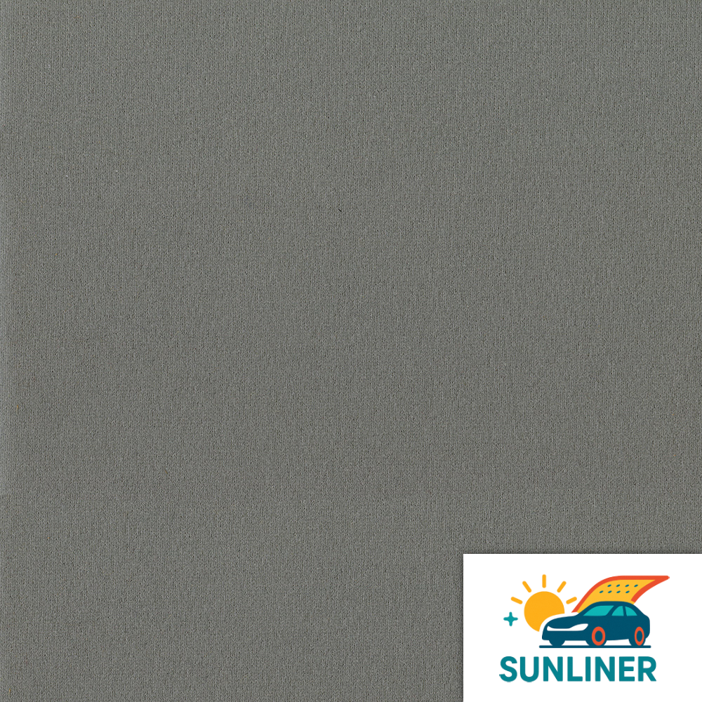 60" SunLiner Ox Gray Brushed Headliner Fabric