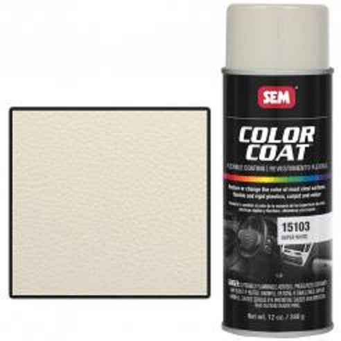 SEM Vinyl Coat spray super white for vinyl restoration