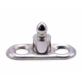 TENAX® Self-Locking Fastener Nickel-Plated Brass Base Peg