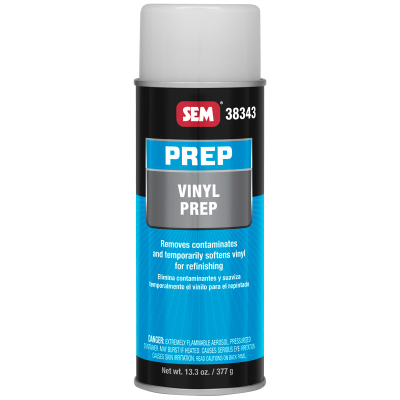 SEM vinyl prep cleaner for vinyl refinishing prep